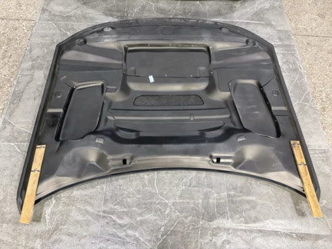 Glossy Forged Carbon Fiber Redeye Hood Dodge Charger 2015+