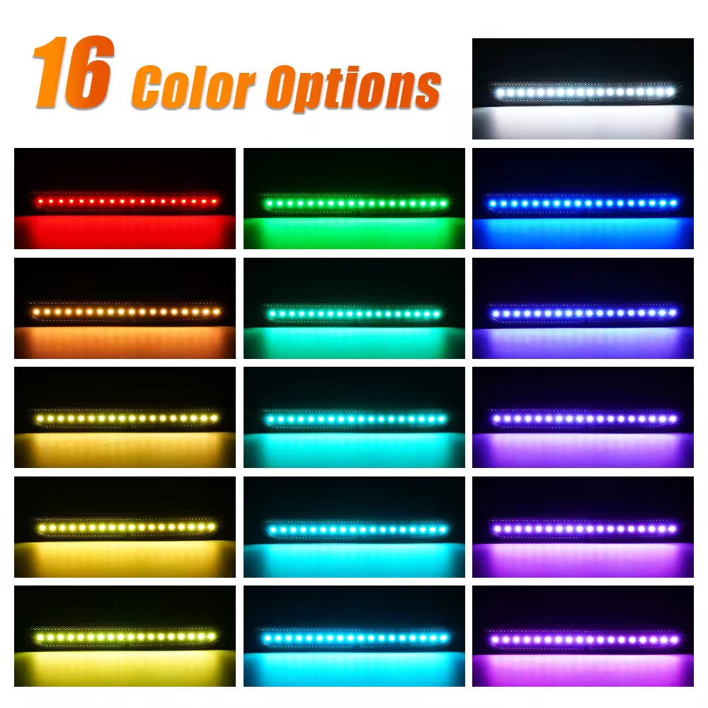 Plug-and-Play RGB Side Markers – Ford Mustang 2015-2016