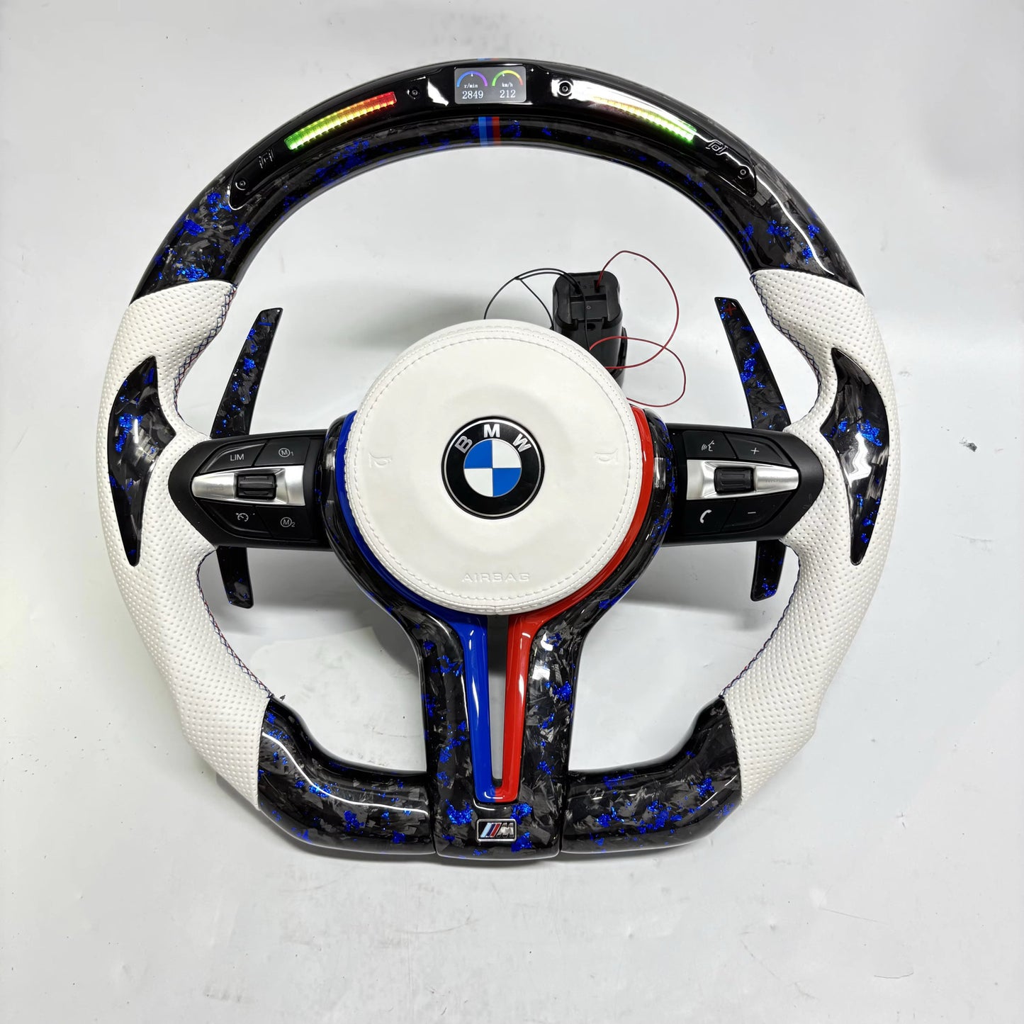 BMW custom steering wheel