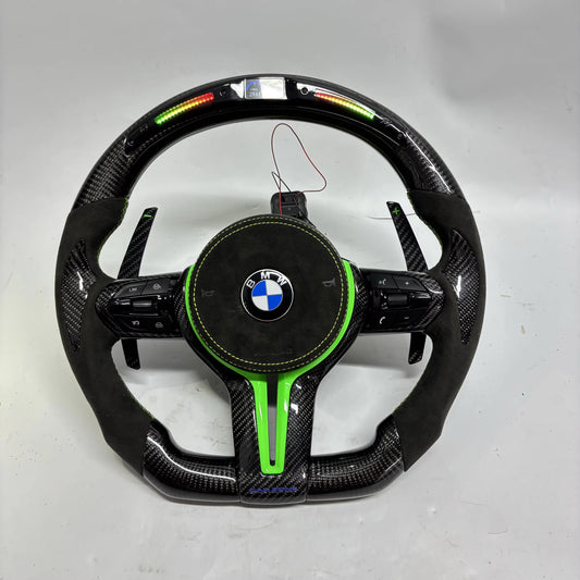 BMW custom steering wheel