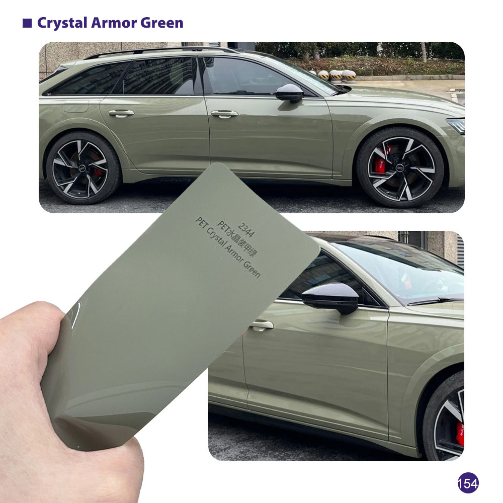 Fratelli Wraps – PET Crystal Armor Green