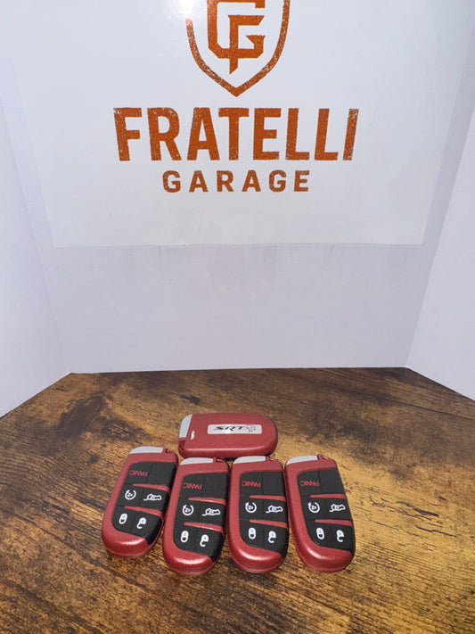 Red Hellcat Keyfob Cover