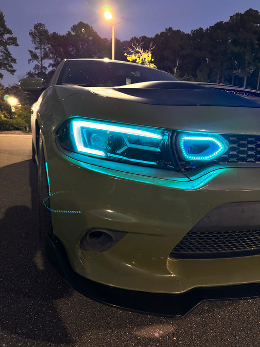 Dodge Charger RGB Snorkels (2015+)