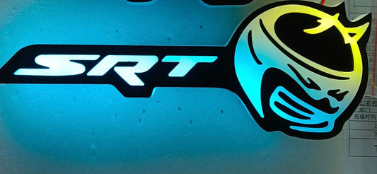 SRT Scat Pack Predator RGB Badge