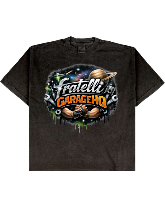 Fratelli Garage “Cosmic Brotherhood” Drop-Shoulder T-Shirt