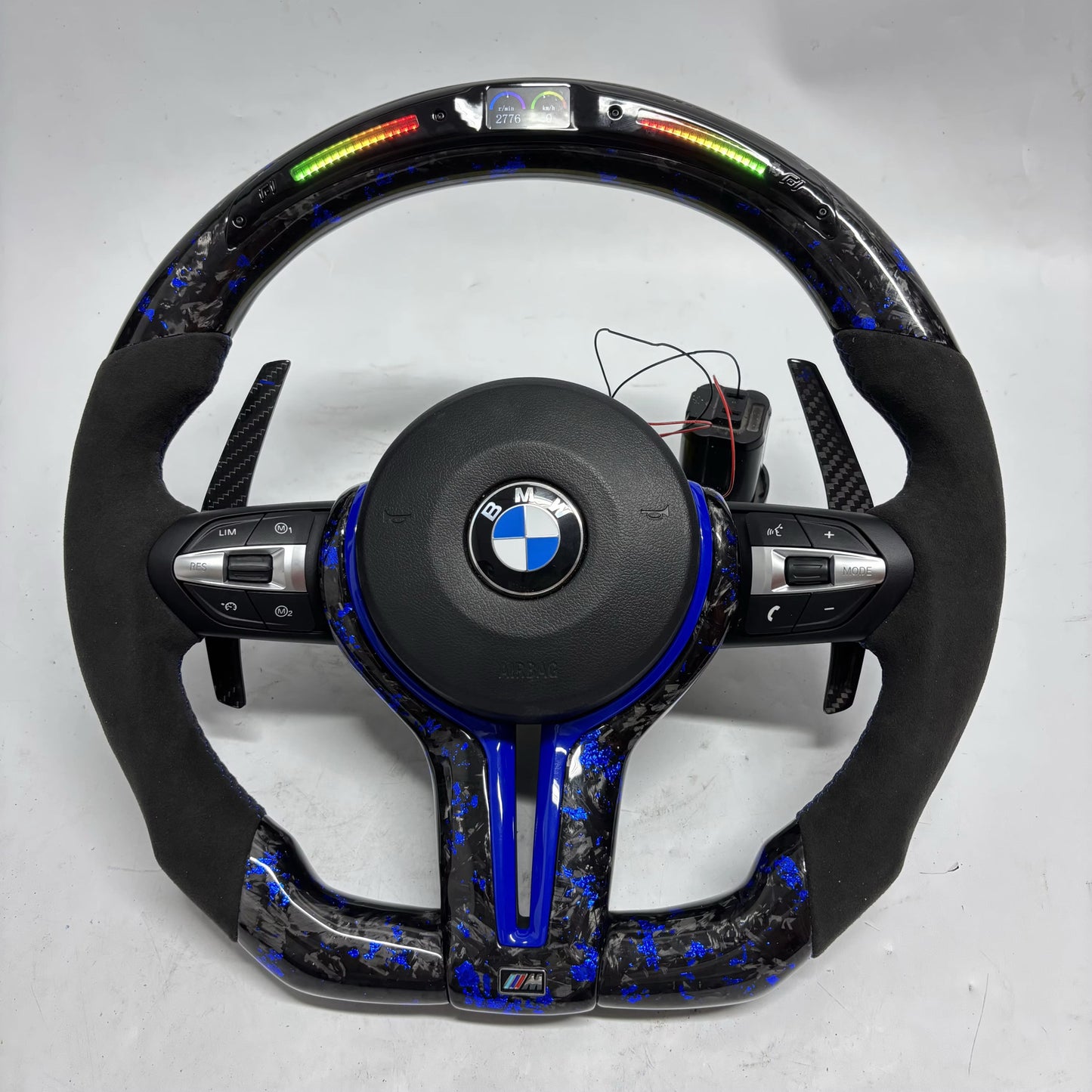 BMW custom steering wheel