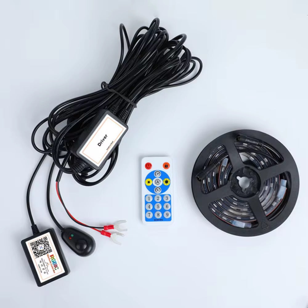 🔥 FratelliGarageHQ RGBIC Flow Series Grille Light Kit