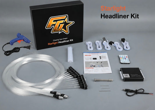 Premium RGBW Fiber Optic Starlight Headliner Kit