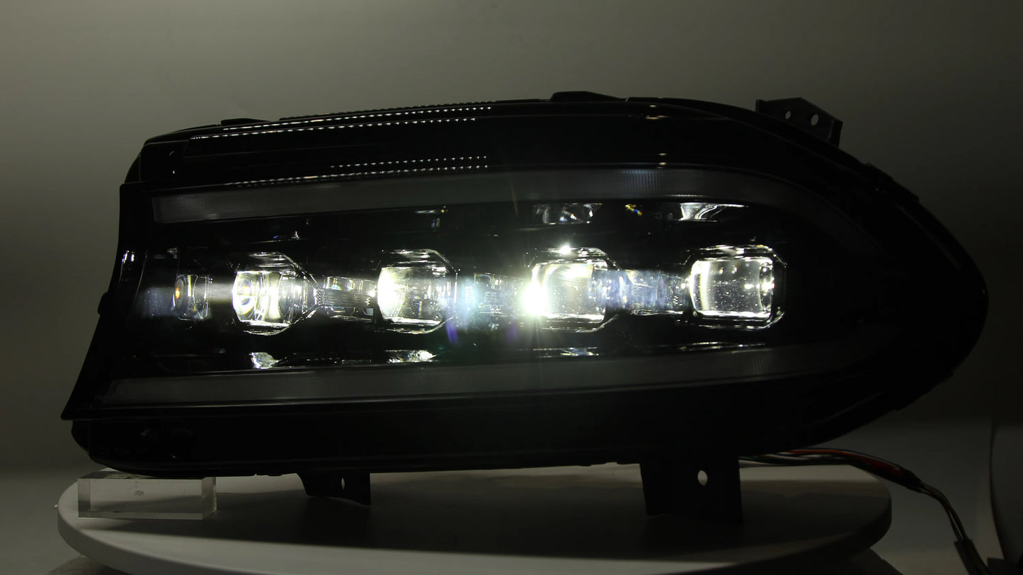 Modified LED Headlight Assembly – Dodge Charger (2015–2021)