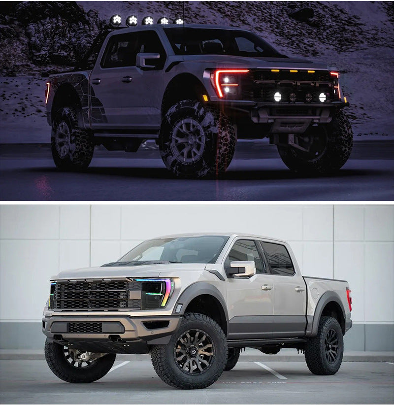 2021-2023 Ford F-150 Raptor Universal RGB Headlight Assembly